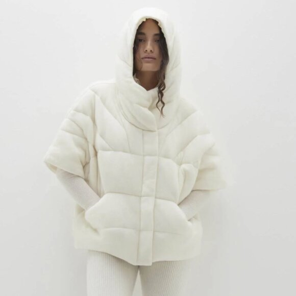 Patti Cashmere Puffer Jacket by Nakedcashmere - Picture 3 of 10